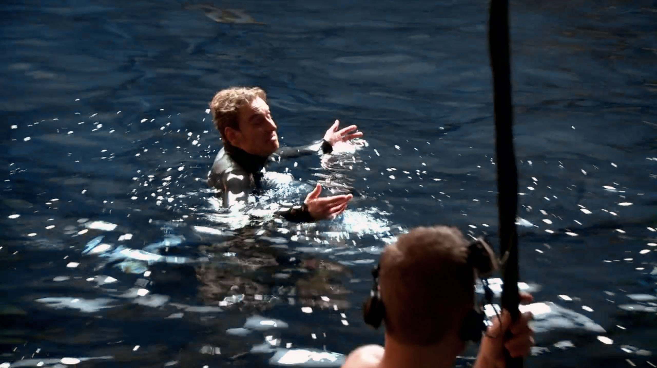 michael fassbender x men first class bts